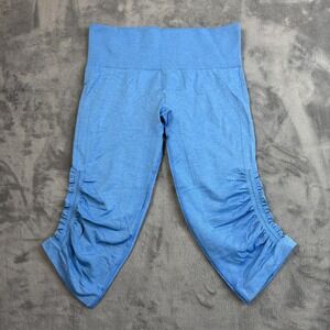 Lululemon Pants Womens 8 Wunder Under Crop Capri Leggings Ruched Seamless Yoga